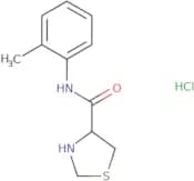 N-(2-Methylphenyl)-1,3-thiazolidine-4-carboxamide hydrochloride