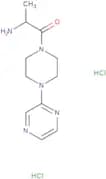 2-Amino-1-[4-(pyrazin-2-yl)piperazin-1-yl]propan-1-one dihydrochloride
