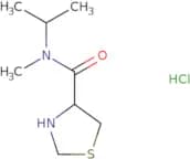 N-Methyl-N-(propan-2-yl)-1,3-thiazolidine-4-carboxamide hydrochloride