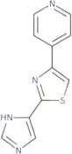 4-[2-(1H-Imidazol-5-yl)-1,3-thiazol-4-yl]pyridine