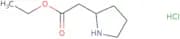 Ethyl 2-(pyrrolidin-2-yl)acetate hydrochloride