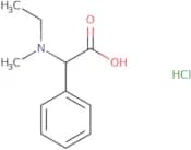 2-[Ethyl(methyl)amino]-2-phenylacetic acid hydrochloride