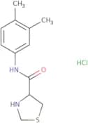 N-(3,4-Dimethylphenyl)-1,3-thiazolidine-4-carboxamide hydrochloride