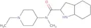 N-(1-Ethylpiperidin-4-yl)-N-methyl-octahydro-1H-indole-2-carboxamide