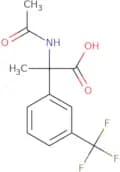 2-Acetamido-2-[3-(trifluoromethyl)phenyl]propanoic acid