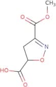 3-(Methoxycarbonyl)-4,5-dihydro-1,2-oxazole-5-carboxylic acid