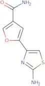 5-(2-Amino-1,3-thiazol-4-yl)furan-3-carboxamide