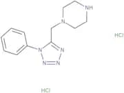 1-[(1-Phenyl-1H-1,2,3,4-tetrazol-5-yl)methyl]piperazine dihydrochloride