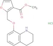 Methyl 2-[(1,2,3,4-tetrahydroquinolin-8-yloxy)methyl]furan-3-carboxylate hydrochloride