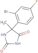 5-(2-Bromo-4-fluorophenyl)-5-methylimidazolidine-2,4-dione