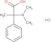 2-(Dimethylamino)-2-phenylpropanoic acid hydrochloride