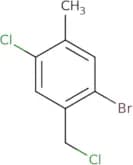 1-Bromo-4-chloro-2-(chloromethyl)-5-methylbenzene