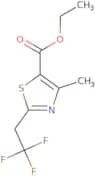 Ethyl 4-methyl-2-(2,2,2-trifluoroethyl)-1,3-thiazole-5-carboxylate
