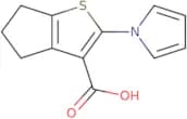 2-(1H-Pyrrol-1-yl)-4H,5H,6H-cyclopenta[b]thiophene-3-carboxylic acid