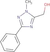 (1-Methyl-3-phenyl-1H-1,2,4-triazol-5-yl)methanol