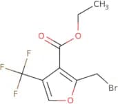 Ethyl 2-(bromomethyl)-4-(trifluoromethyl)furan-3-carboxylate