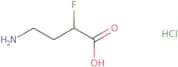 4-Amino-2-fluorobutanoic acid hydrochloride