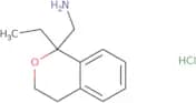 (1-Ethyl-3,4-dihydro-1H-2-benzopyran-1-yl)methanamine hydrochloride