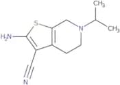 2-Amino-6-isopropyl-4,5,6,7-tetrahydrothieno[2,3-c]pyridine-3-carbonitrile