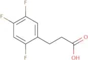 3-(2,4,5-Trifluorophenyl)propionic acid