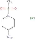 1-(Methylsulfonyl)piperidin-4-amine hydrochloride