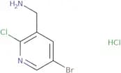 (5-Bromo-2-chloropyridin-3-yl)methanamine hydrochloride