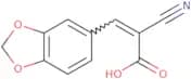 3-(1,3-Dioxaindan-5-yl)-2-cyanoprop-2-enoic acid