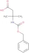 3-(((Benzyloxy)carbonyl)amino)-3-methylbutanoic acid