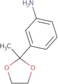 3-(2-Methyl-1,3-dioxolan-2-yl)aniline