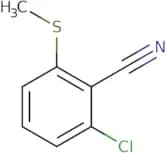 2-Chloro-6-(methylsulfanyl)benzonitrile