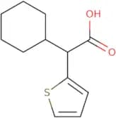 2-Cyclohexyl-2-(thiophen-2-yl)acetic acid
