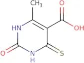 6-Methyl-2-oxo-4-sulfanylidene-1,2,3,4-tetrahydropyrimidine-5-carboxylic acid