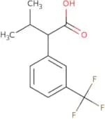 3-Methyl-2-[3-(trifluoromethyl)phenyl]butanoic acid