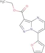 Ethyl 7-(2-furyl)pyrazolo[1,5-a]pyrimidine-3-carboxylate