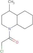 2-Chloro-1-(4-methyl-decahydroquinolin-1-yl)ethan-1-one