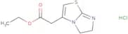 Ethyl 2-{5H,6H-imidazo[2,1-b][1,3]thiazol-3-yl}acetate hydrochloride