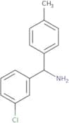 (3-Chlorophenyl)(4-methylphenyl)methanamine