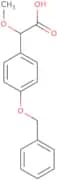 2-[4-(Benzyloxy)phenyl]-2-methoxyacetic acid