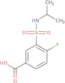 4-Fluoro-3-[(propan-2-yl)sulfamoyl]benzoic acid