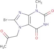 8-Bromo-3-methyl-7-(2-oxopropyl)purine-2,6-dione