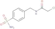 2-Chloro-N-[(4-sulfamoylphenyl)methyl]acetamide