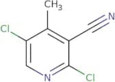 2,5-Dichloro-4-methylpyridine-3-carbonitrile