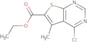Ethyl 4-chloro-5-methylthieno[2,3-d]pyrimidine-6-carboxylate
