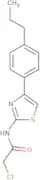 2-Chloro-N-[4-(4-propylphenyl)-1,3-thiazol-2-yl]acetamide