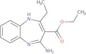 Ethyl 4-amino-2-ethyl-1H-1,5-benzodiazepine-3-carboxylate