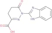 1-(1H-1,3-Benzodiazol-2-yl)-6-oxo-1,4,5,6-tetrahydropyridazine-3-carboxylic acid
