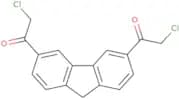 2-Chloro-1-[6-(2-chloroacetyl)-9H-fluoren-3-yl]ethan-1-one