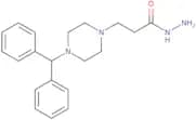 3-[4-(Diphenylmethyl)piperazin-1-yl]propanehydrazide