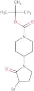 tert-Butyl 4-(3-bromo-2-oxopyrrolidin-1-yl)piperidine-1-carboxylate