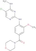 [4-[[5-Chloro-4-(methylamino)-2-pyrimidinyl]amino]-3-methoxyphenyl]-4-morpholinylmethanone